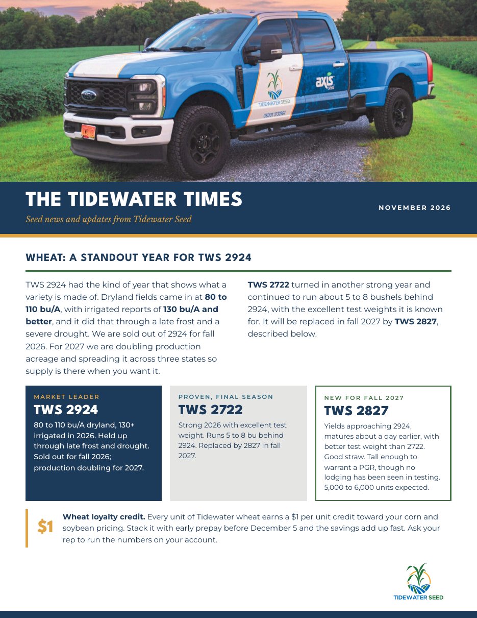 Cover of The Tidewater Times, November 2026